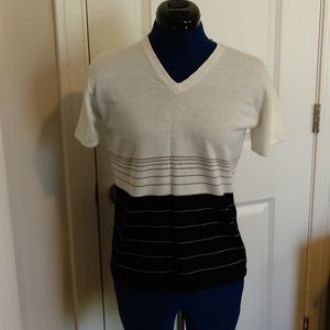 Petite Sophisticate Short Sleeve Sweater